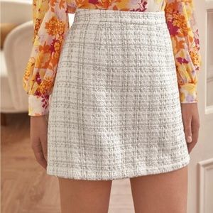 Brand new tweed skirt